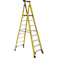 Podium 8-ft Fiberglass Type IAA Step Ladder Y53878