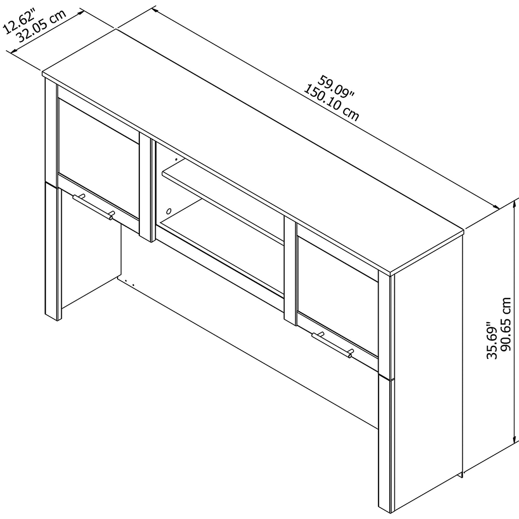 Desk Hutch E462