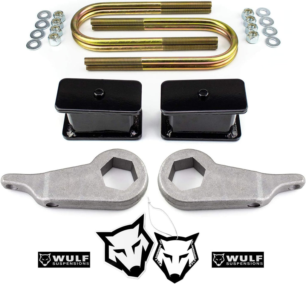 1-3" Front 3" Rear Lift Kit for Ford Ranger 2WD 4X4 with Torsion Bar Suspension G6458