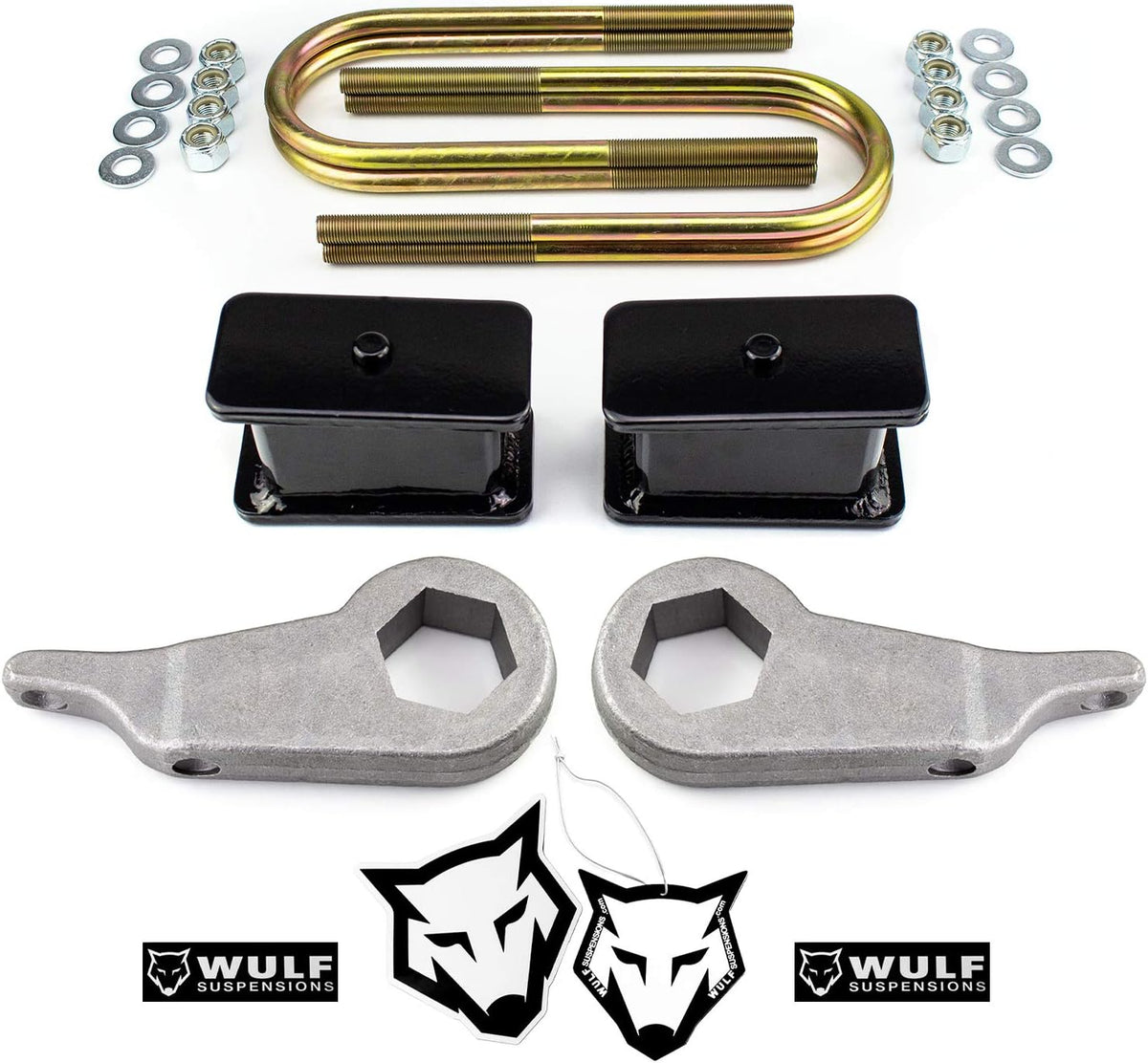1-3" Front 3" Rear Lift Kit for Ford Ranger 2WD 4X4 with Torsion Bar Suspension G6458