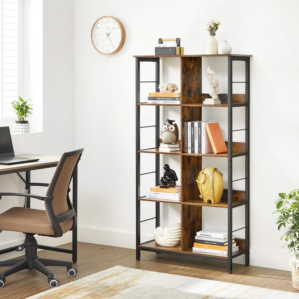 4-Tier Bookcase with 8 Cubes J560