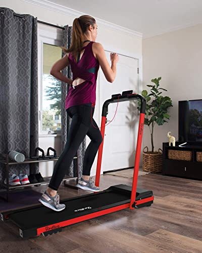 Under Desk Treadmill, 2 in 1 Motorized Portable Foldable Walking Pad with Remote Control Q477670