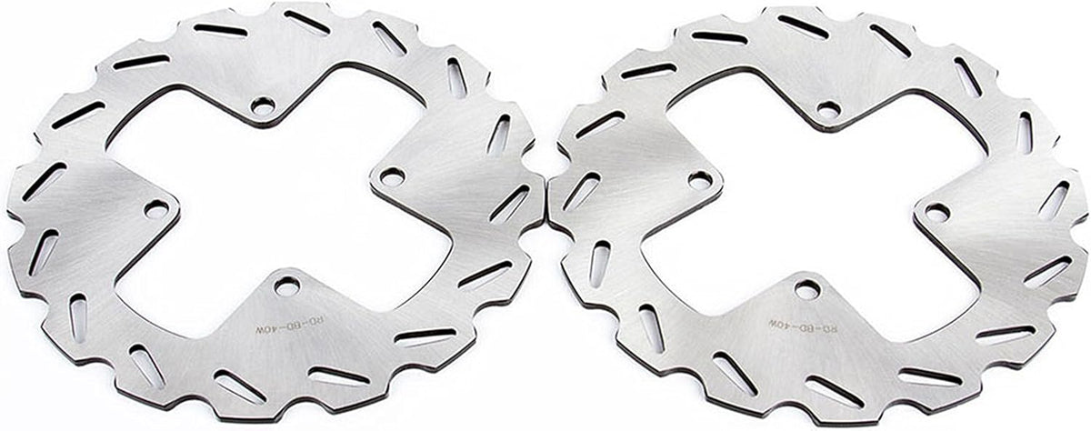 Front & Rear Brake Rotors and Brake Pads for Can-Am Outlander 800 D2366