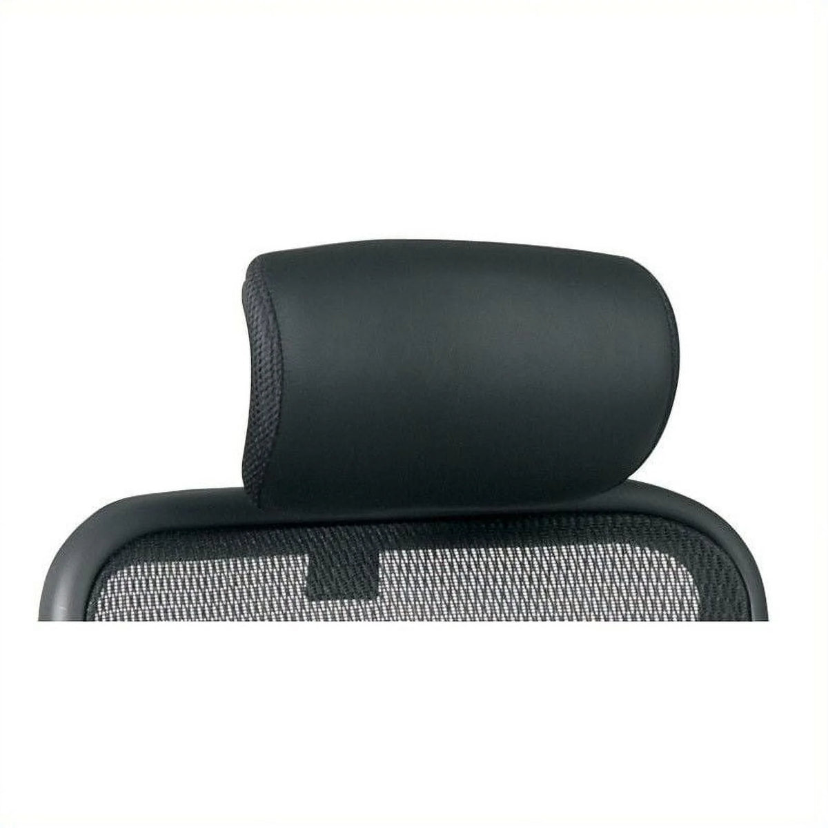 Leather Headrest in Black Y696