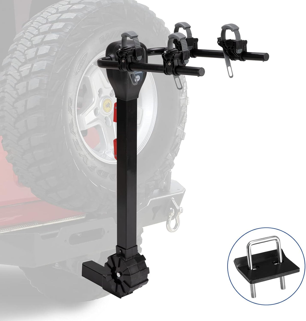 2-Bike Hitch Mount Carrier Rack F2254