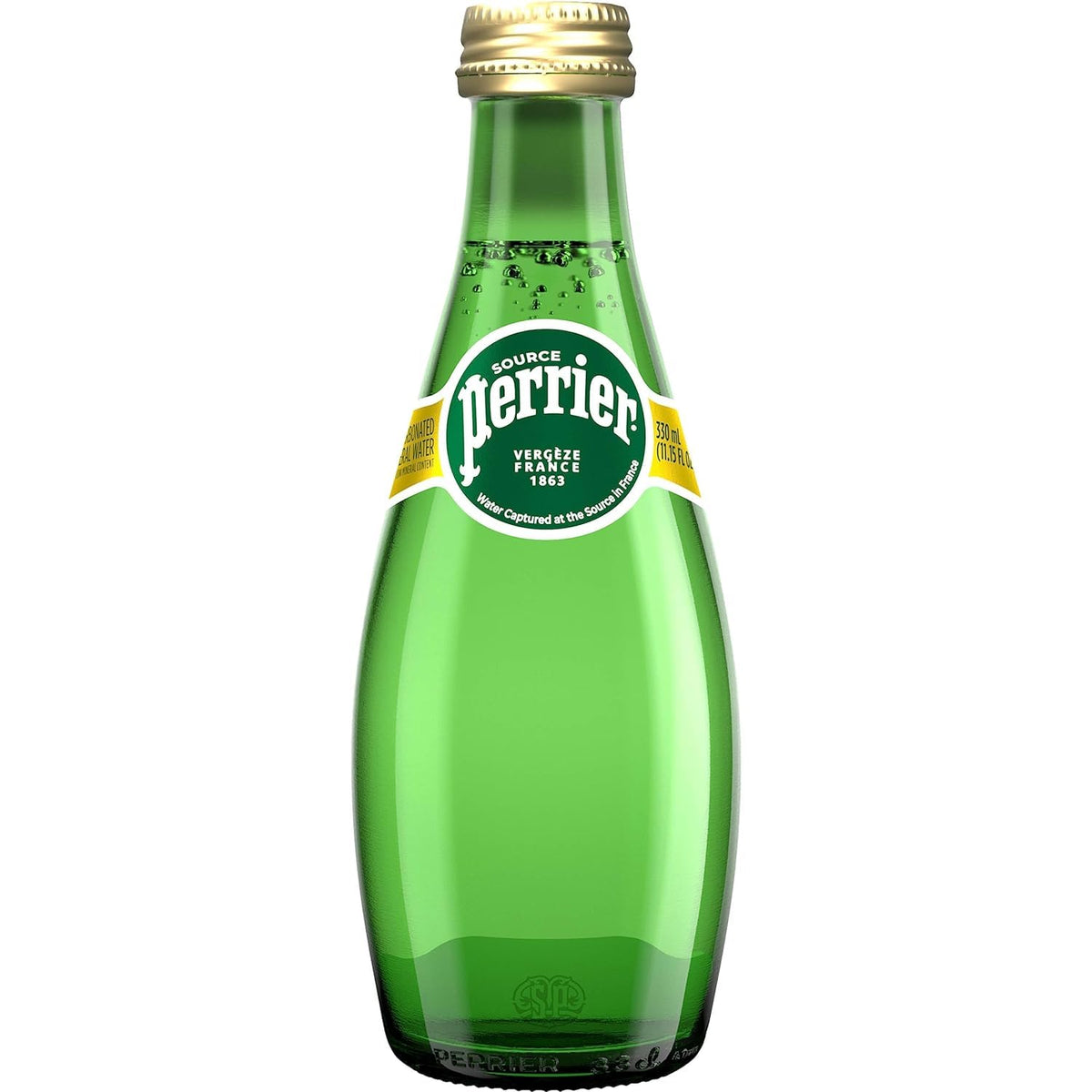 11.15 Fl. Oz Glass Bottles Sparkling Natural Mineral Water, 4 Pack B319