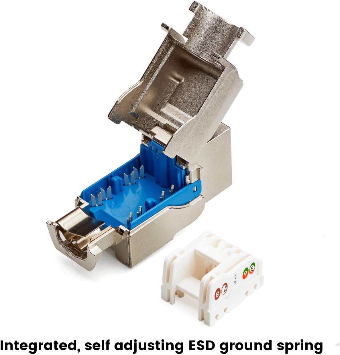 Shielded Cat5e Keystone Jack 12 Pack T235730