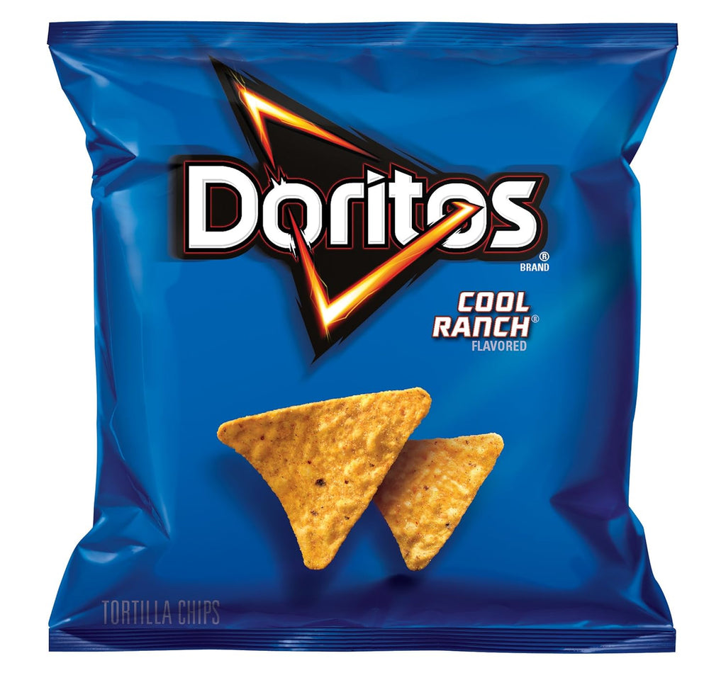 50 Count Variety Box of Chips, Snacks, and Chewy Bars P826402