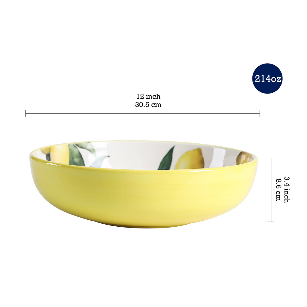 Ceramic Pasta Bowl Set of 5 M36060