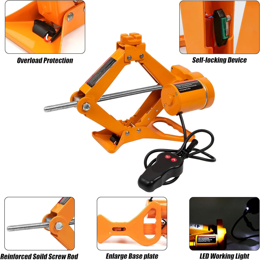 2 Ton Electric Car Jack Pack of 2 R787