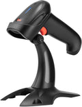 Wireless 2D QR Barcode Scanner with Stand, Bluetooth & 2.4GHz & USB Wired, Pack of 2 H9806