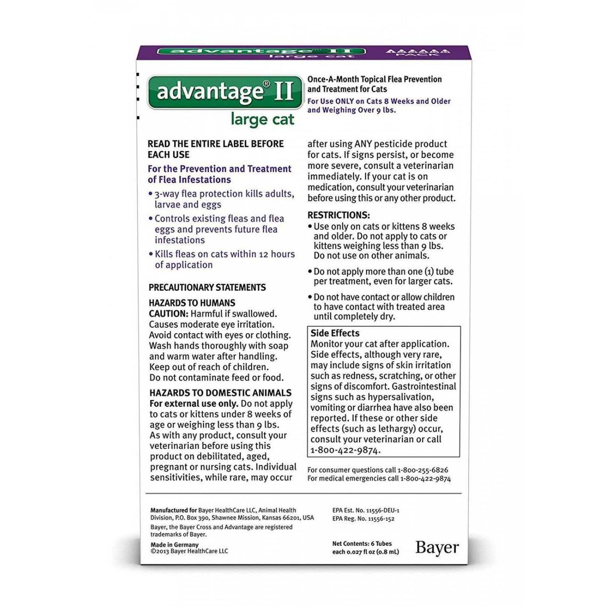 Flea Treatment Cats V307868
