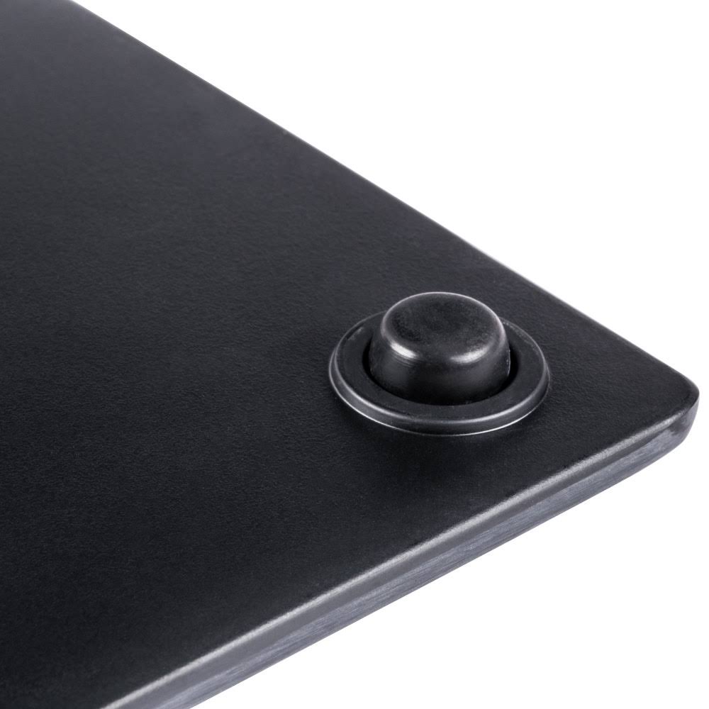 Black Melamine Faux Slate Platter 10 x 20 in. U43186