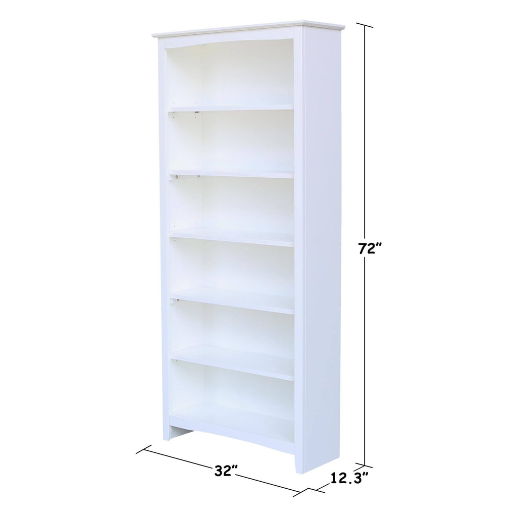 Gray Shaker Bookcase C73761