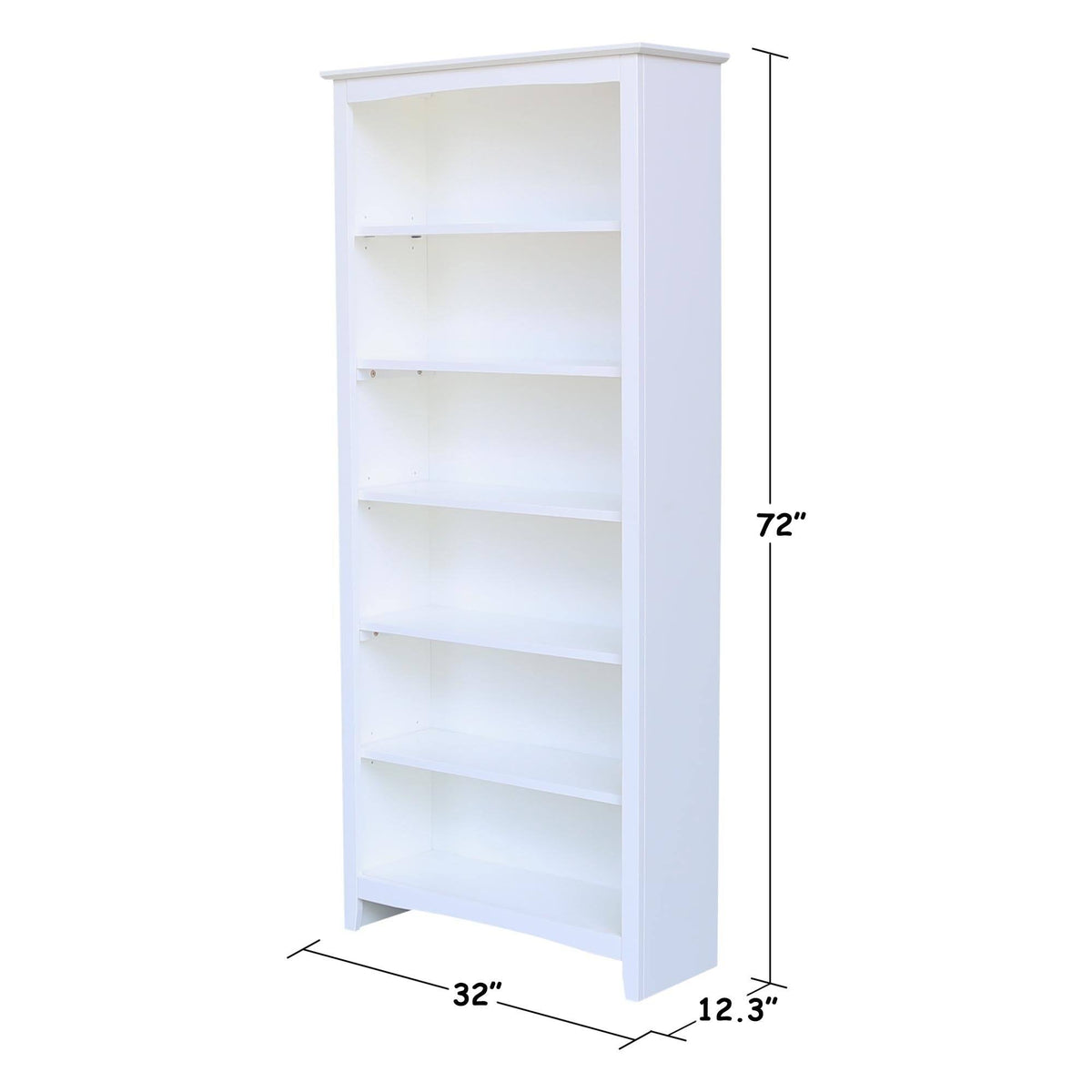 Gray Shaker Bookcase C73761