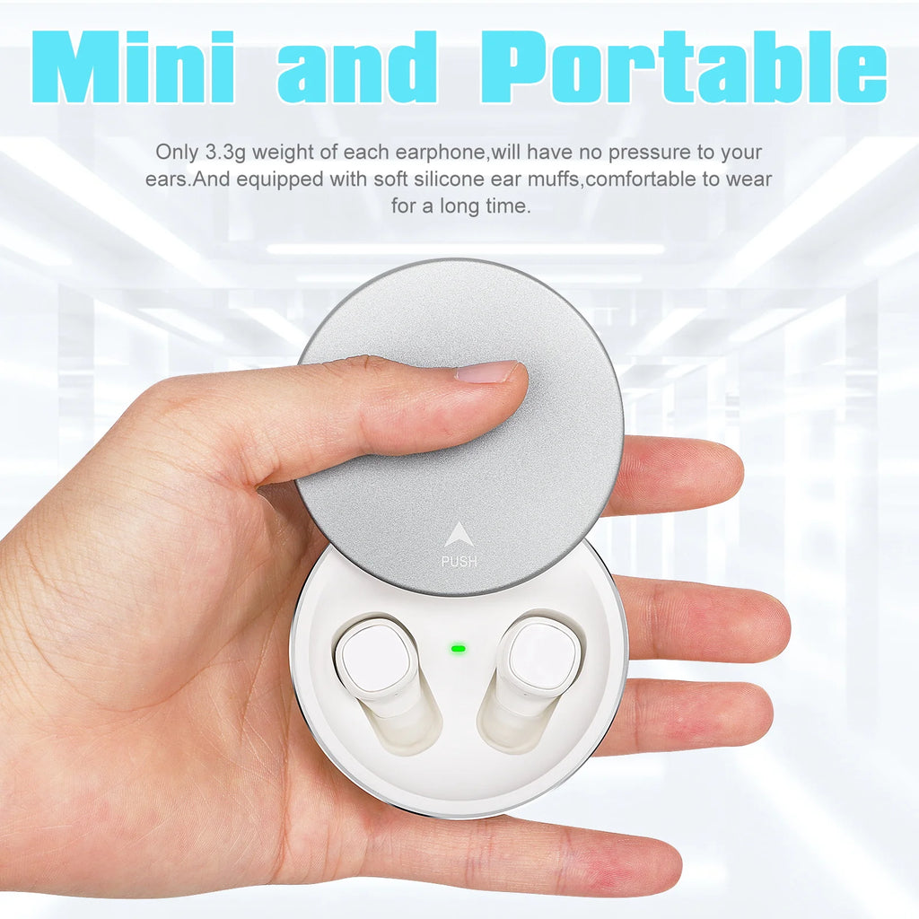 Sports Wireless Earbuds IPX5 Waterproof Touch Control True Wireless in-Ear Bluetooth Headphones I364