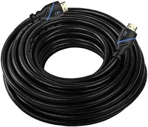 75ft High Speed HDMI Cable Male to Male with Ethernet Black Pack of 2 U299