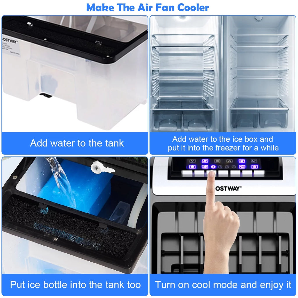 Portable Evaporative Cooler Fan with Remote Control P4704