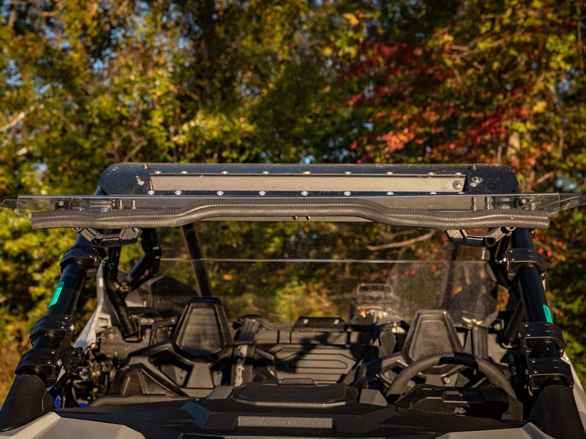 1/4 Polycarbonate Flip UTV Windshield Y77564