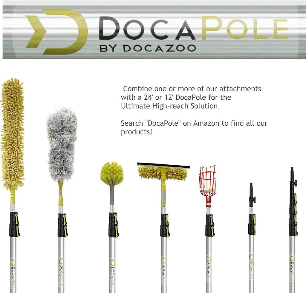 5-12 Foot Telescoping Extension Pole with Cobweb Duster Pack of 2 S5996