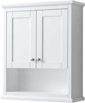 Wall-Mounted Bathroom Storage Cabinet in White R4979