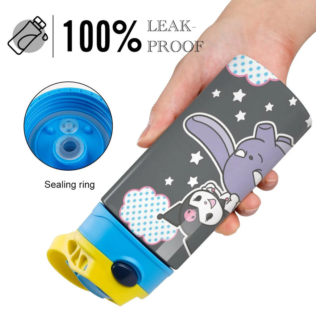 Children's Vacuum Insulated Stainless Steel Water Bottle With Straw W8121