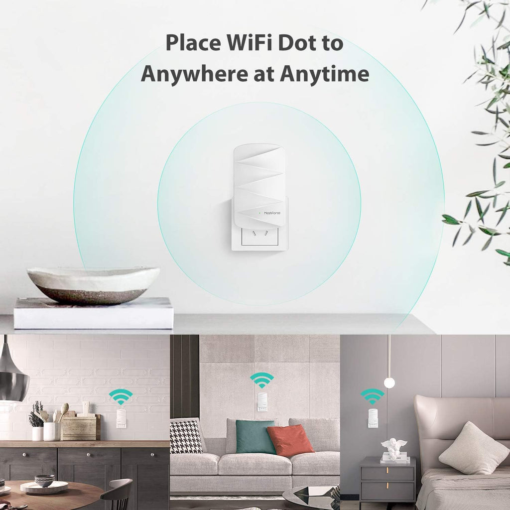 Pack of 2 MeshForce WiFi Extender V263