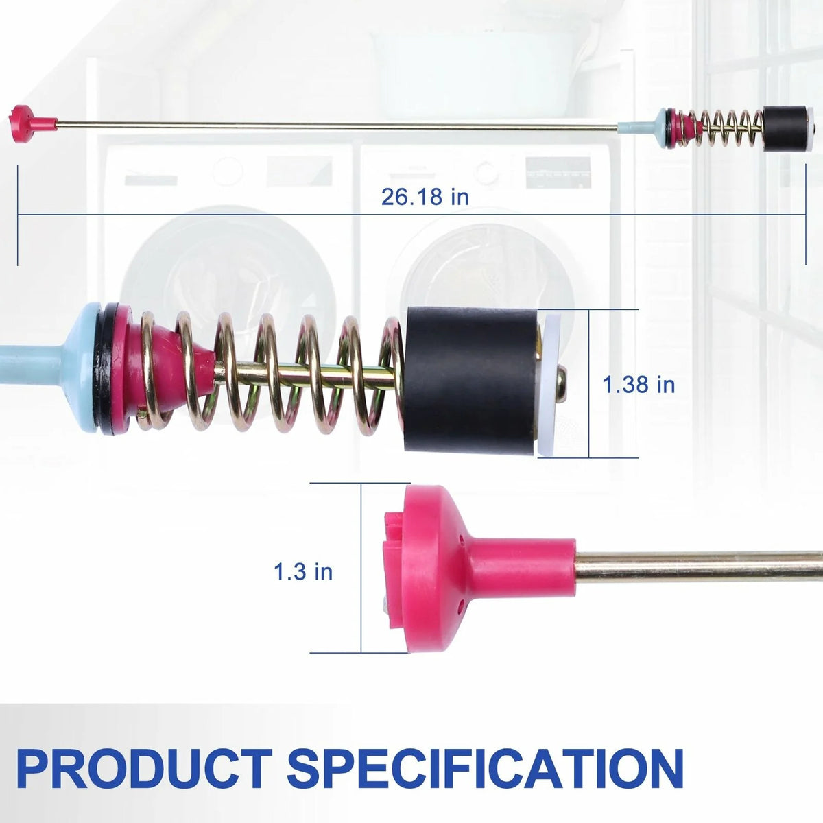 Washer Suspension Rod Kit B4079