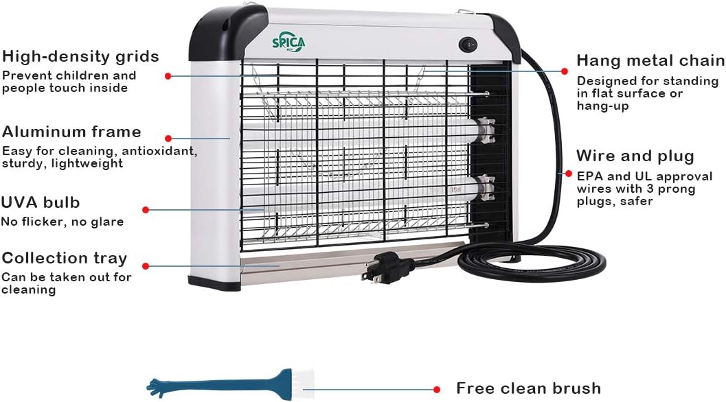 20W Electric Bug Zapper Insect Killer Pack of 2 N854