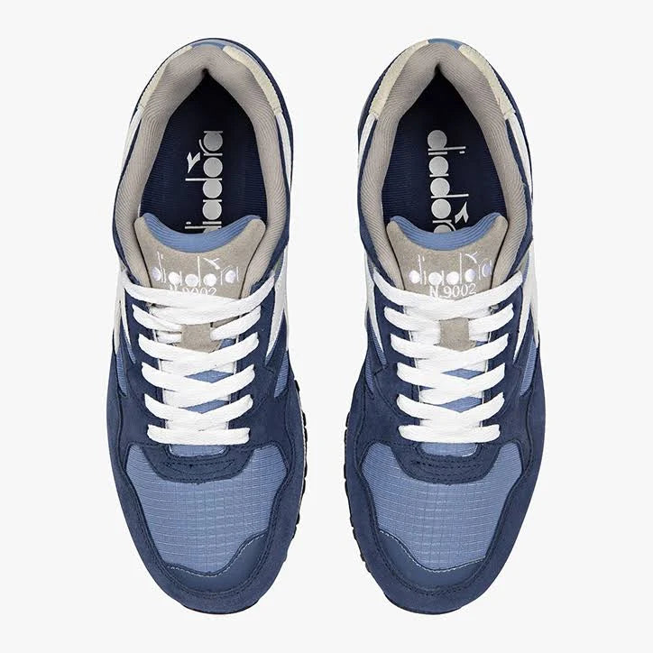 Blue Grey White Trainers P467646