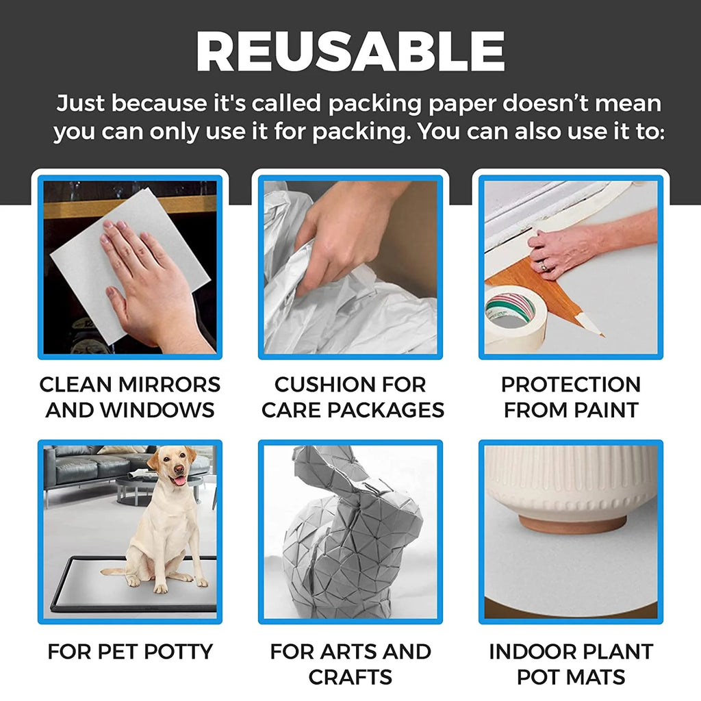640 Sheets Packing Paper 27" x 17" R735426