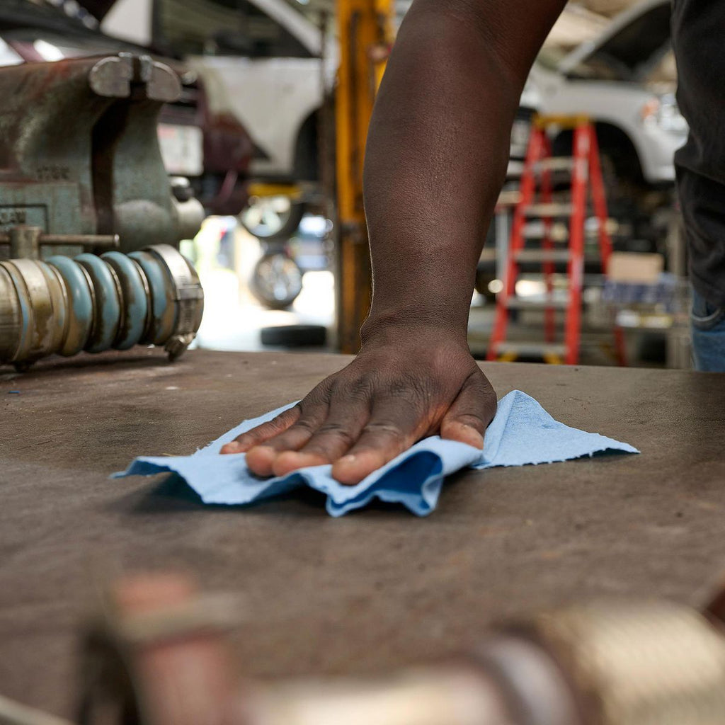 Blue Shop Towels Z75447