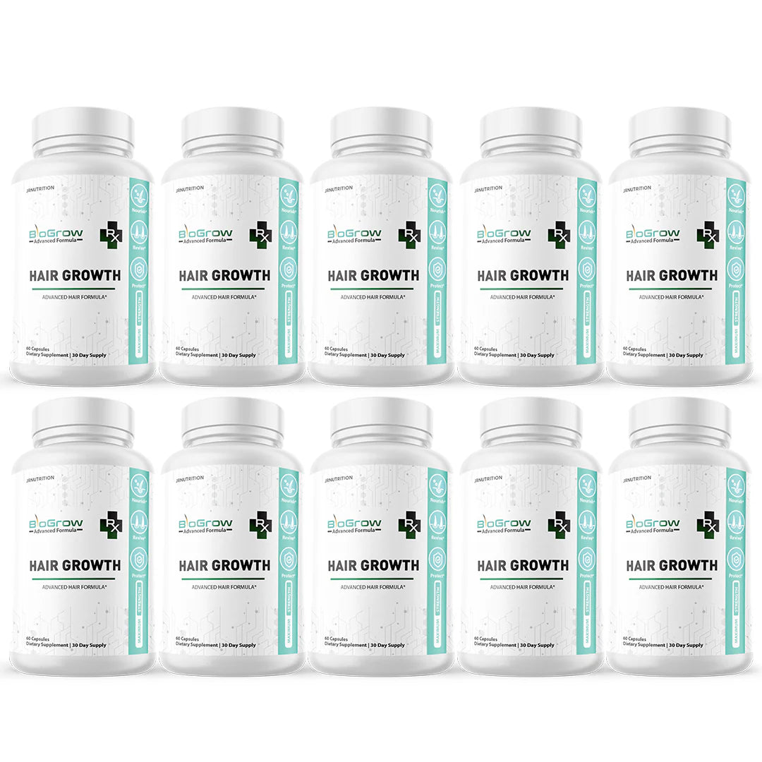Hair Growth Dietary Supplement 60 Capsules 10 Pack Q9417