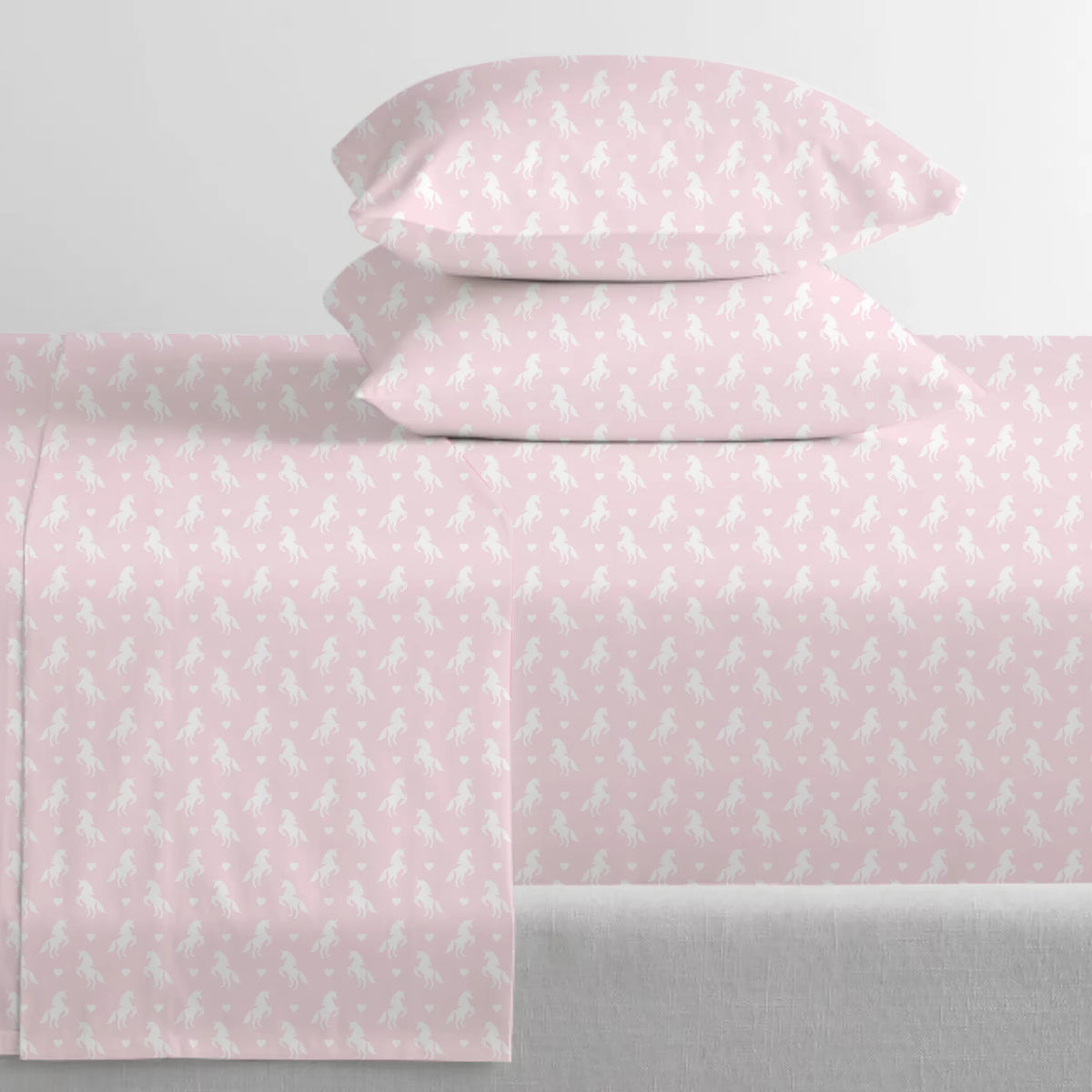 Pink 3-Pieces Microfiber Twin Sheet Sets S5279