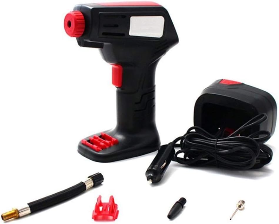20V Cordless Tire Inflator with Rechargeable Li-ion Battery, Pack of 2 H25065