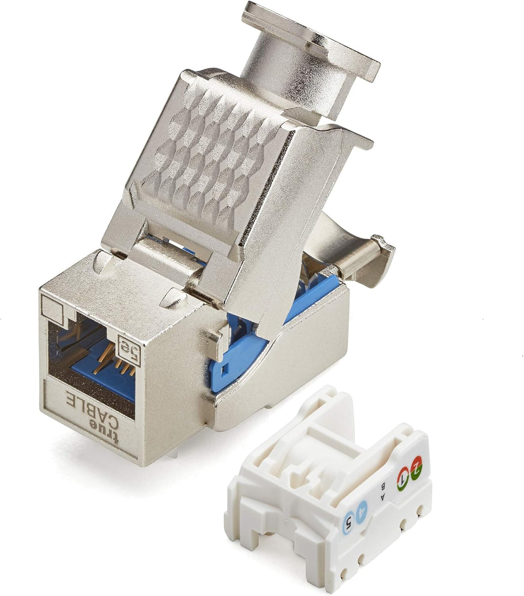 Shielded Cat5e Keystone Jack 12 Pack T235730