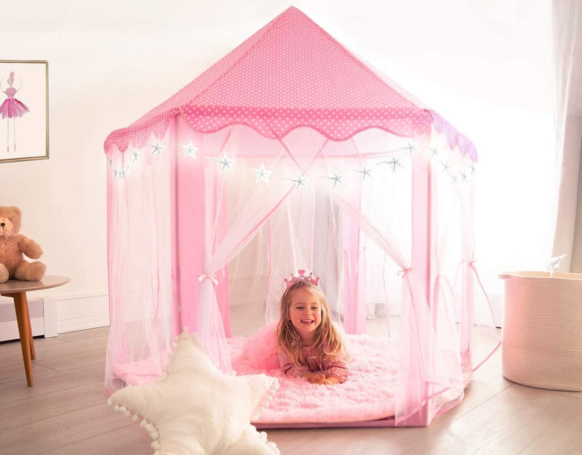 Kids Play Tent with Led Star Lights N6328