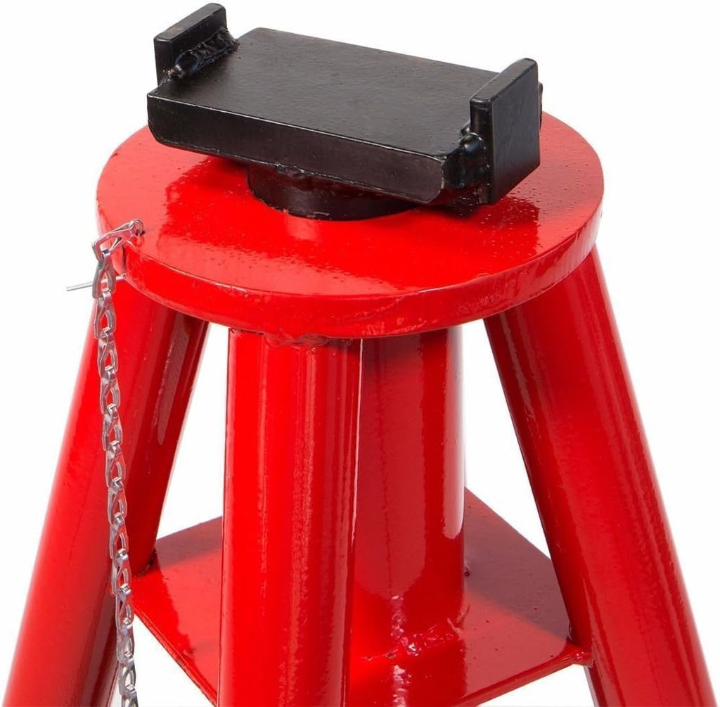 Set of 2 10-Ton High Jack Stand Pin Type Stand W703272