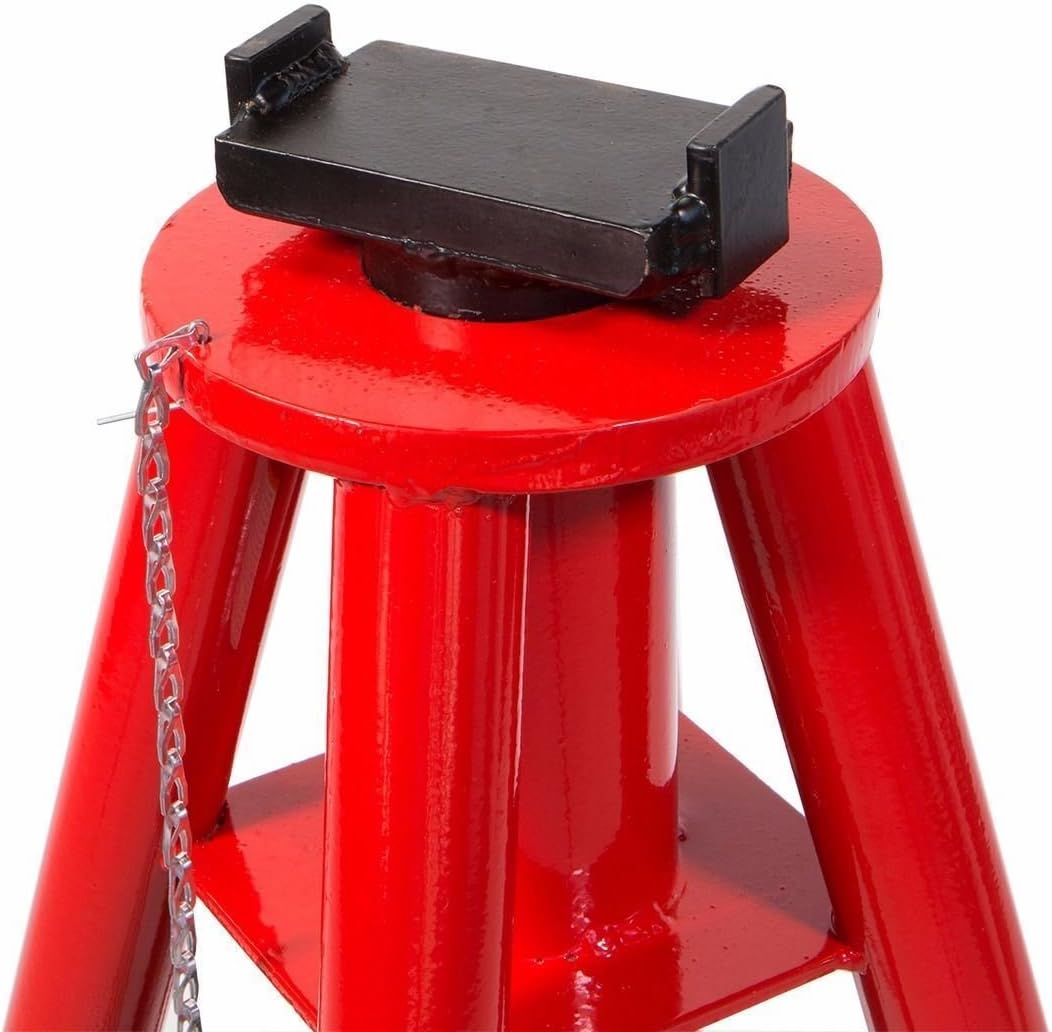 Set of 2 10-Ton High Jack Stand Pin Type Stand W703272