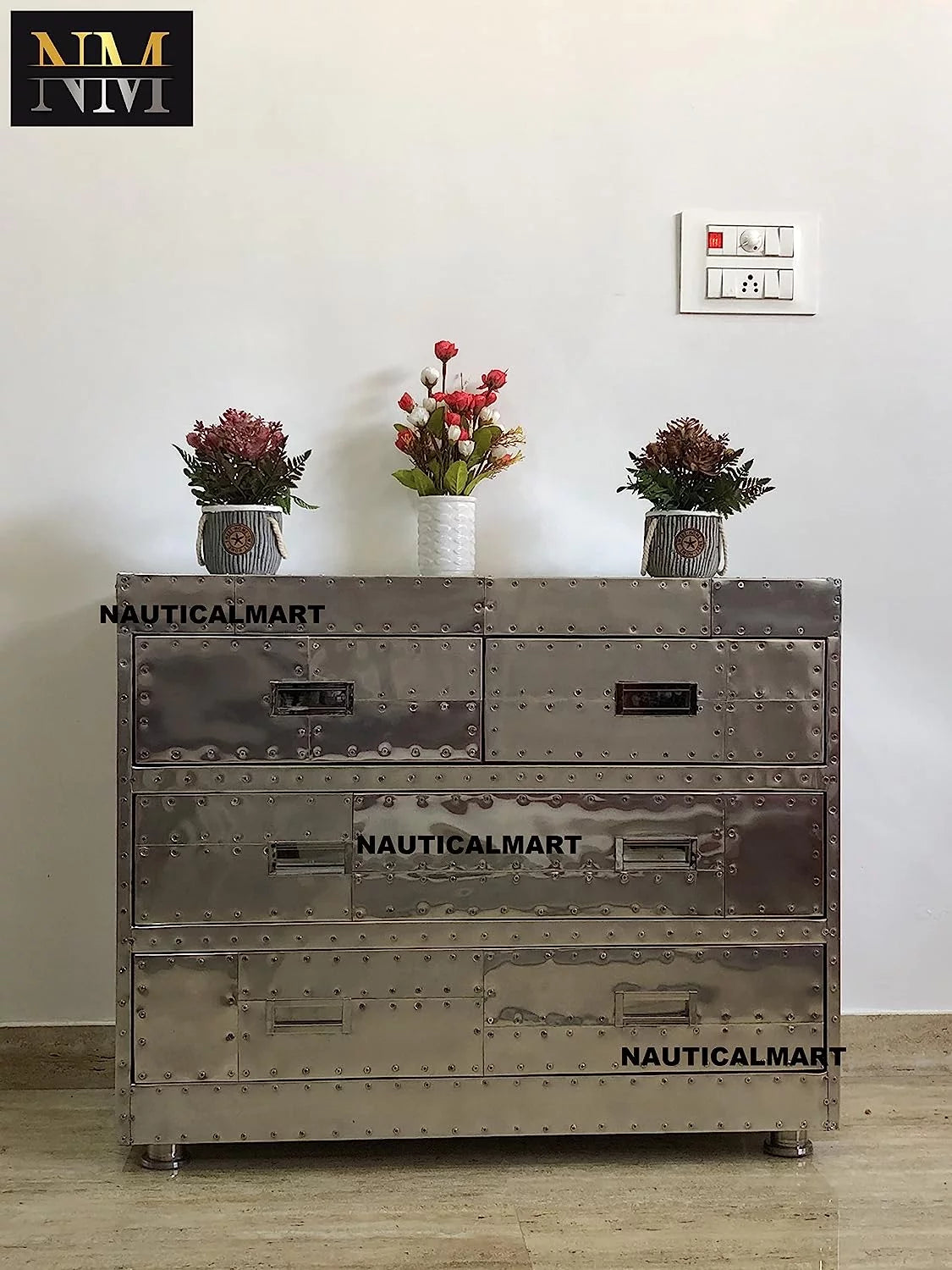 4 Drawer Aluminum Chest A116