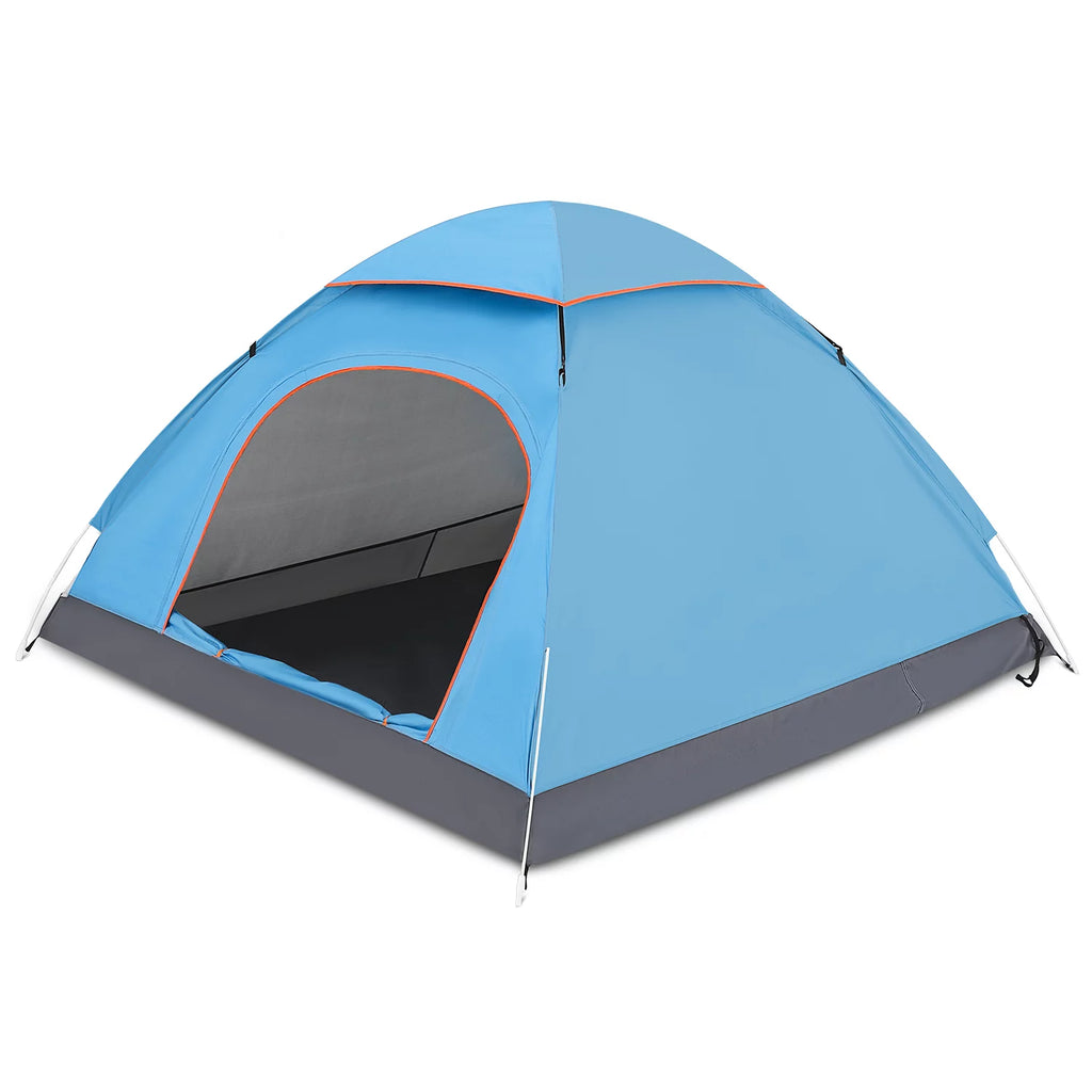 Pop Up Camping Tent with Rain Fly and Carry Bag O45172