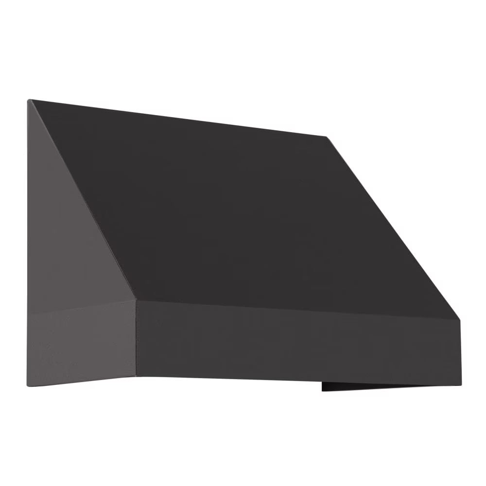 Black Acrylic Fixed Awning Q650746