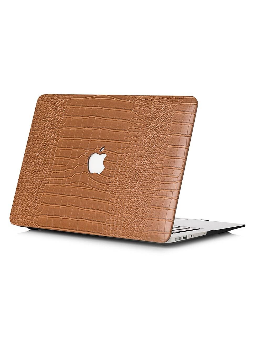 Faux Crocodile MacBook Case - Caramel X547