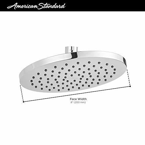 8 inch Rain Showerhead, Brushed Nickel J46837
