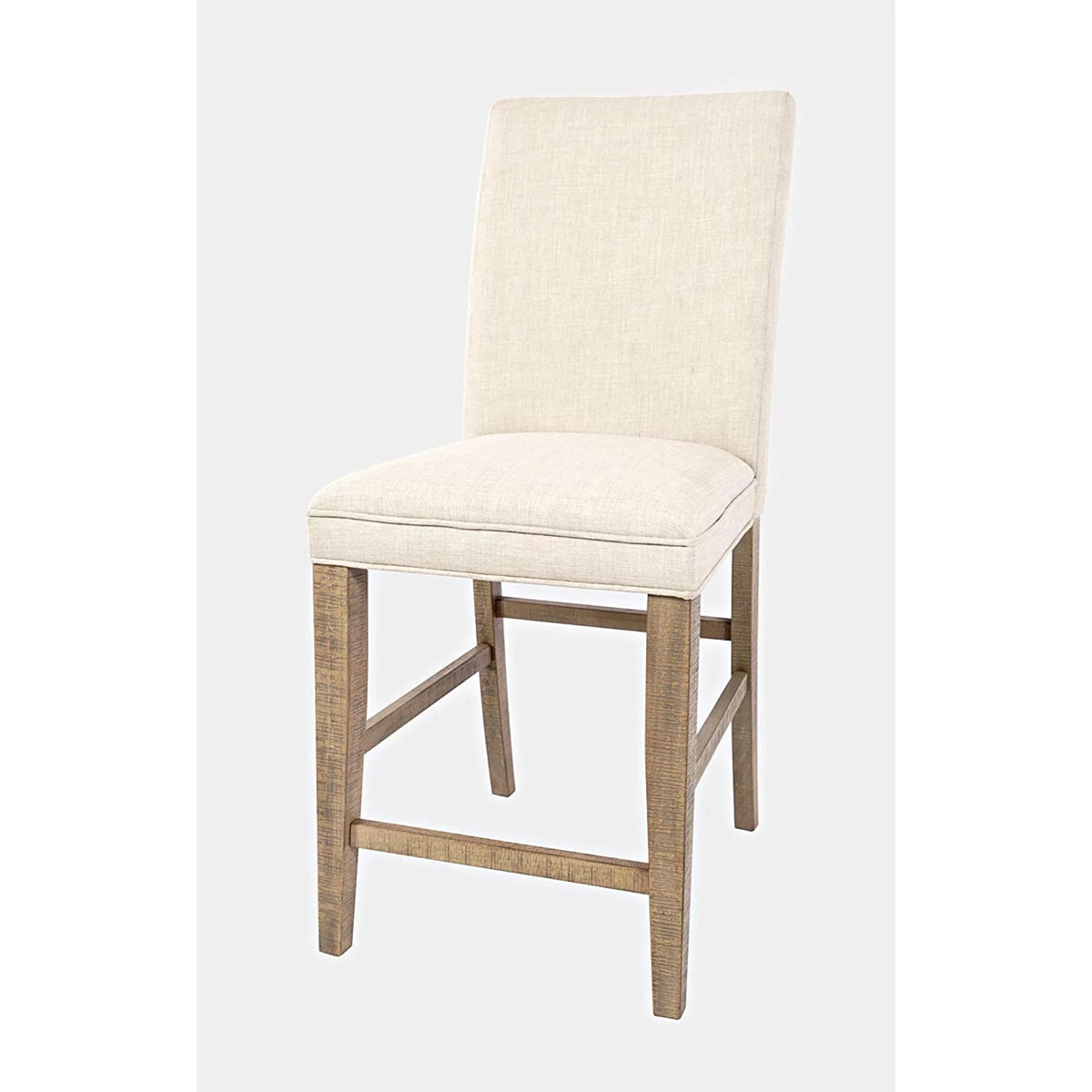 Solid Wood Upholstered Counter Height Stool Set of 2 A738