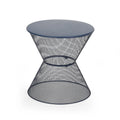 Modern Outdoor Side Table Navy Blue T9433