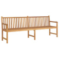 Teak Wood Patio Bench O87423