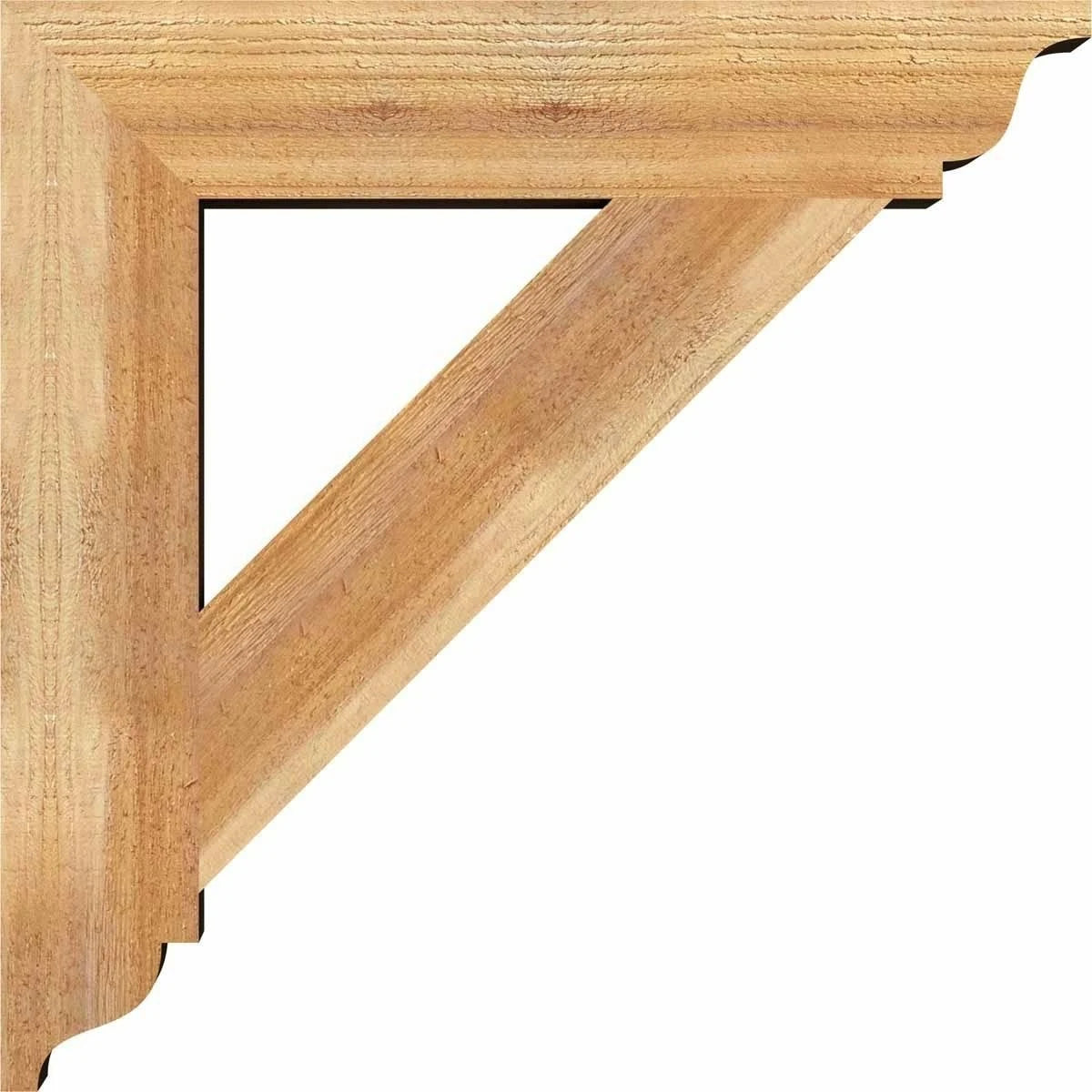 Rough Sawn Bracket, Western Red Cedar I3517