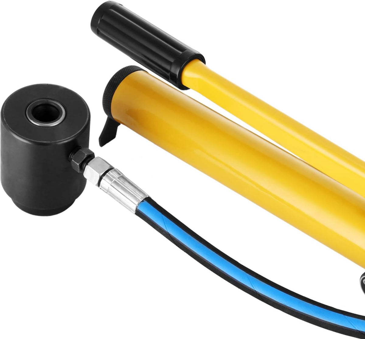 10 Ton Hydraulic Knockout Punch Driver Tool Kit with 6 Dies E614652