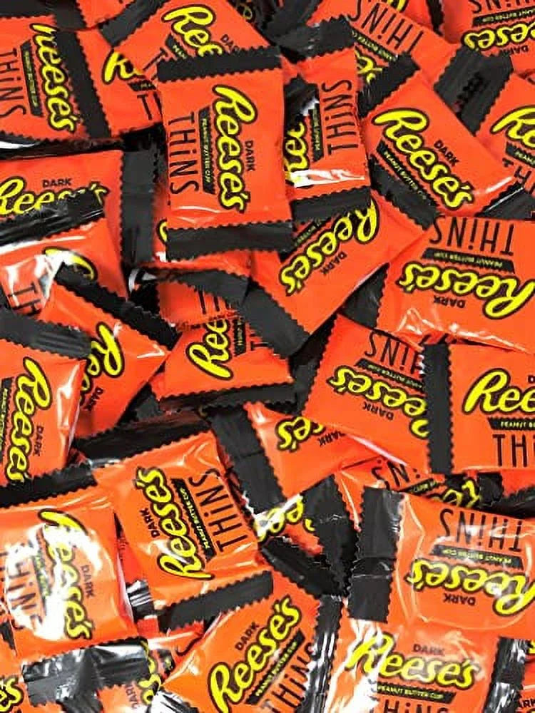 Dark Chocolate Peanut Butter Cups Candy, Bulk 5 Pounds G4964